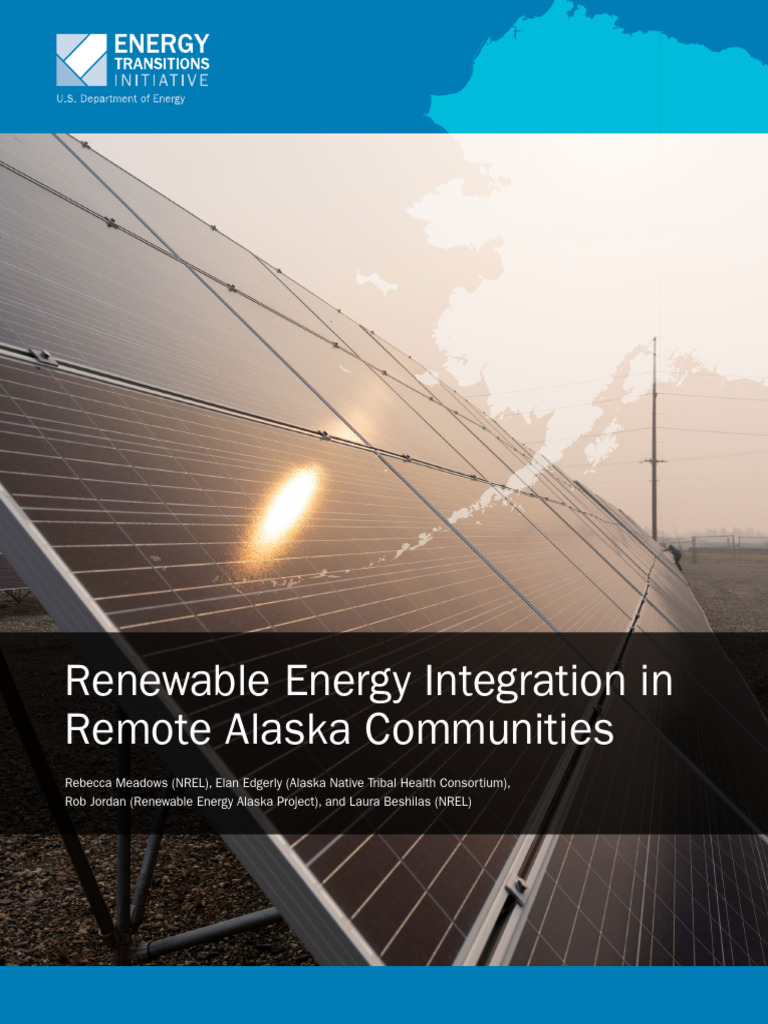 Renewable Development in Alaskan Communities | PDF | Power Station ...