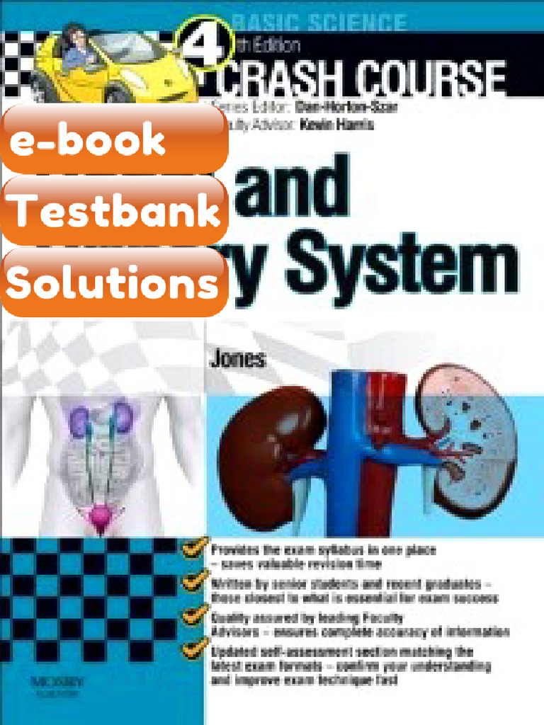 Testbank Crash Course Renal and Urinary Systems 4th Fast Download | PDF