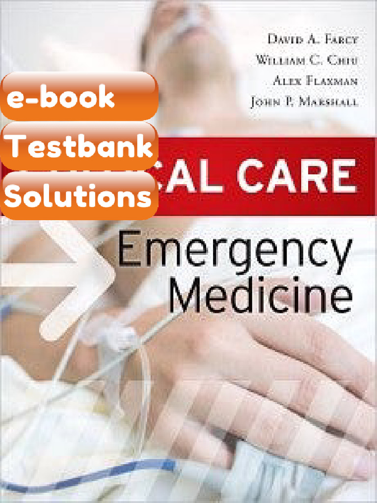Testbank Critical Care Emergency Medicine Fast Download | PDF ...