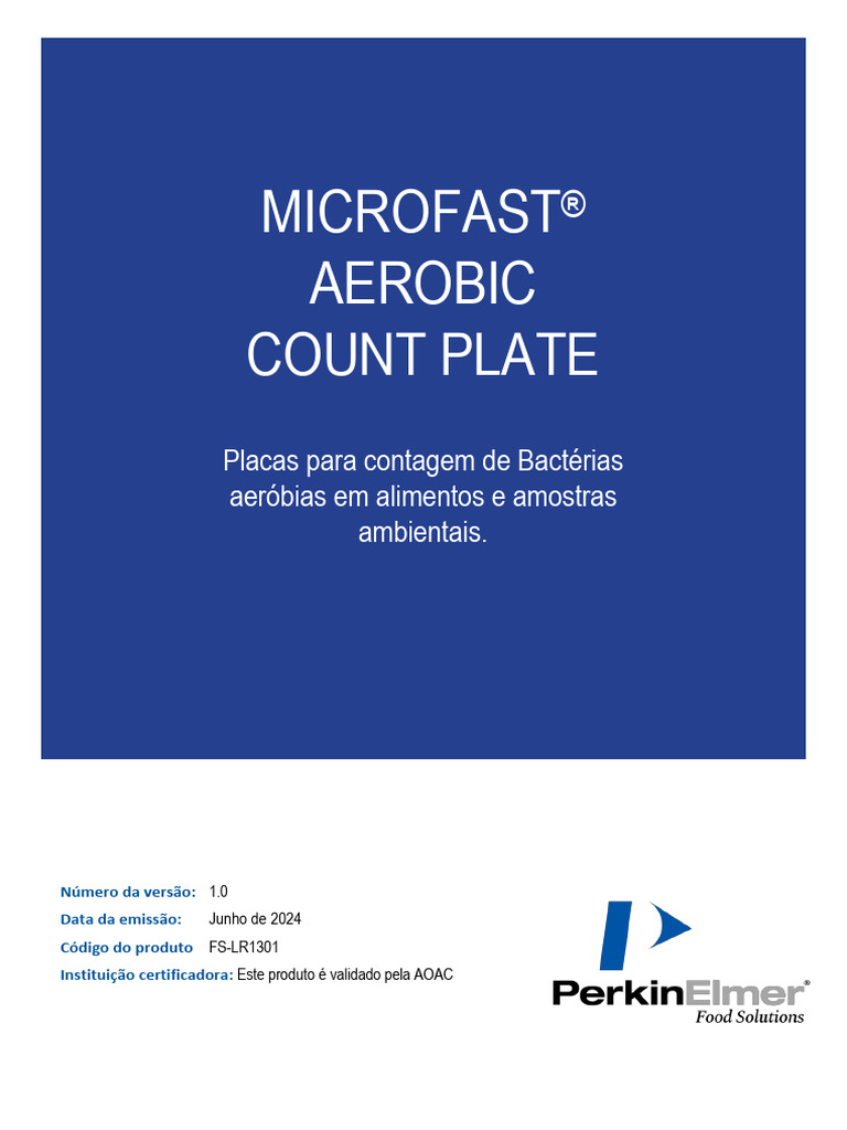 LR1301 Microfast AC 48hs Premium | PDF | Solução-tampão | Desinfetante
