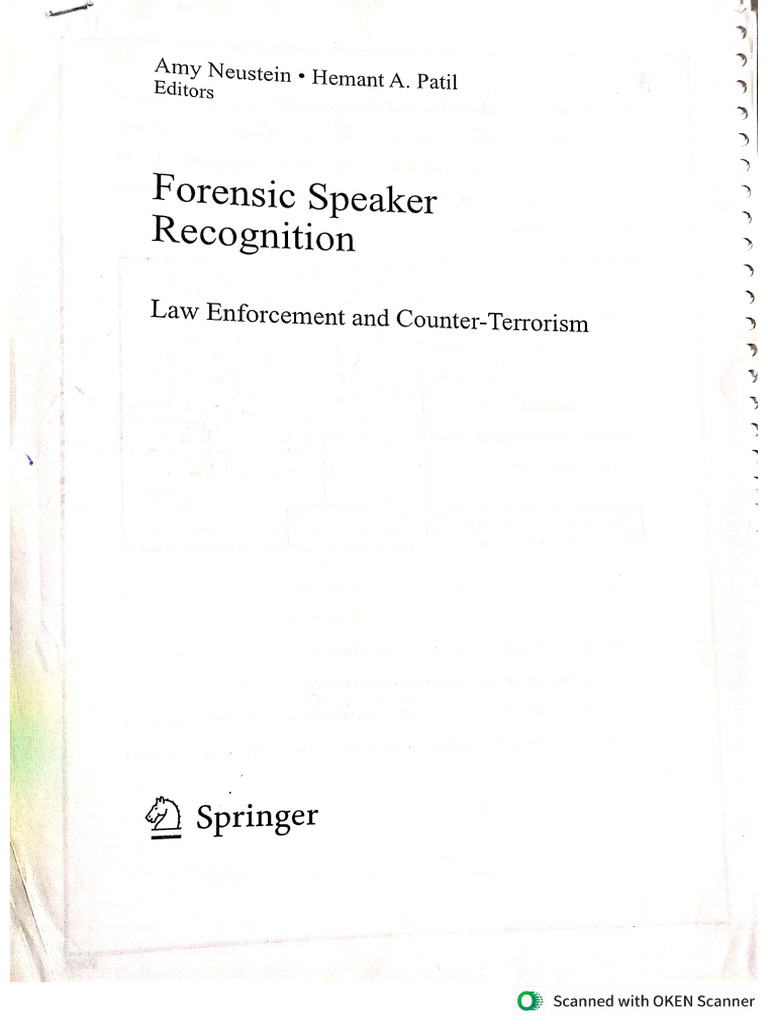 Forensic Speaker Recognition | PDF