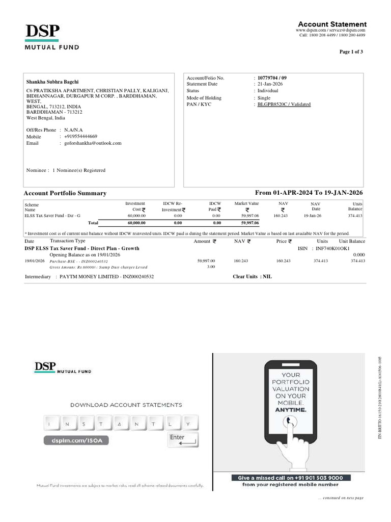 ELSS_2101260108 | PDF | Money | Financial Services