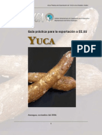 2006. Nicaragua. Guía Práctica para la Exportación de Yuca