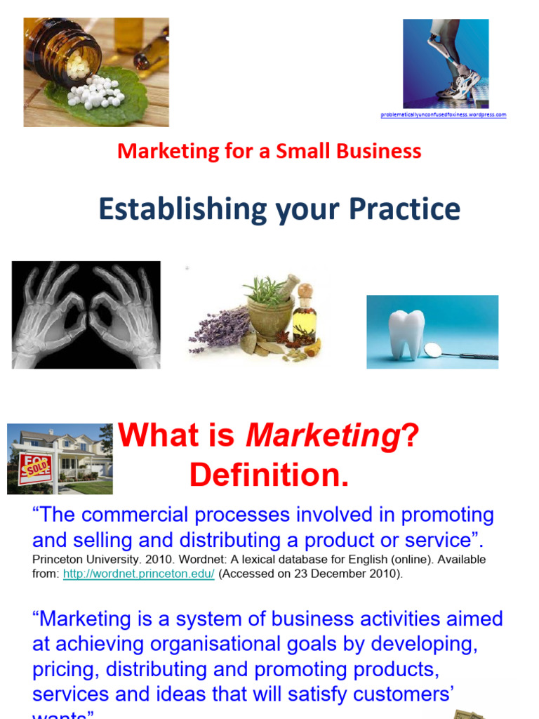 Marketing Plan - For A Small Business | PDF | Marketing | Customer