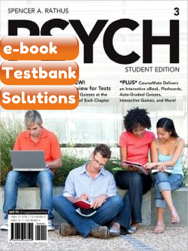 Testbank PSYCH 3rd Edition Fast Download | PDF | Subscription Business ...