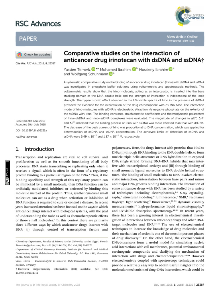RSC Advances: Paper | PDF