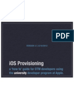 iOS Provisioning: A How To' Guide For OTM Developers Using The Developer Program at Apple
