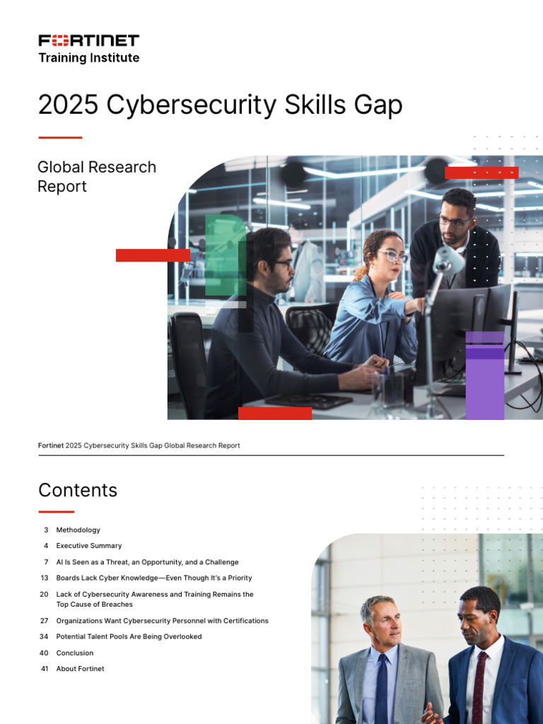 2025 Cybersecurity Skills Gap Report | PDF | Security | Computer Security