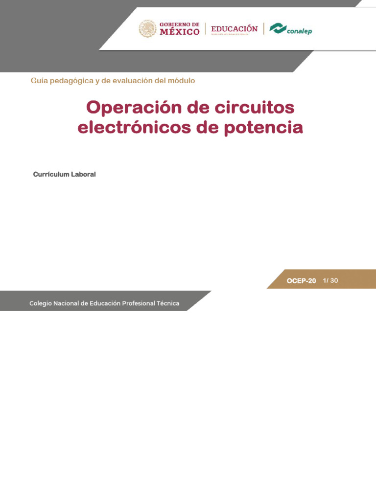 GPE_OCEP-20 | PDF | Evaluación | Enseñando
