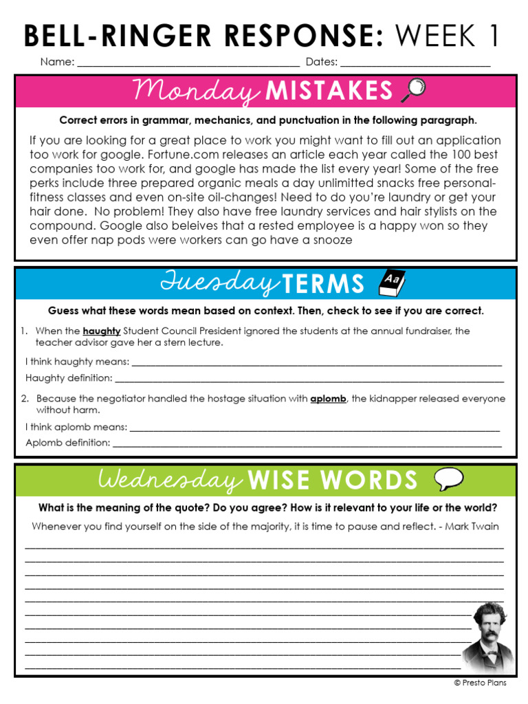 Volume 3 Handouts Sample | PDF | Linguistics