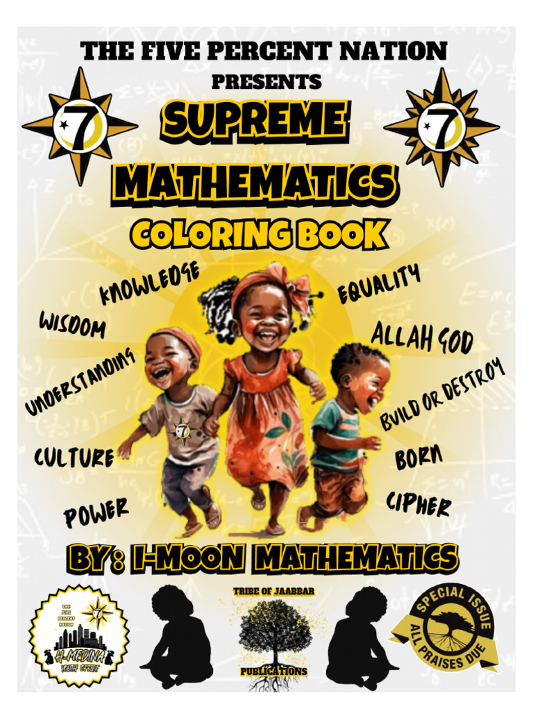 Supreme Mathematics Coloring Book | PDF | Psychology | Cognition