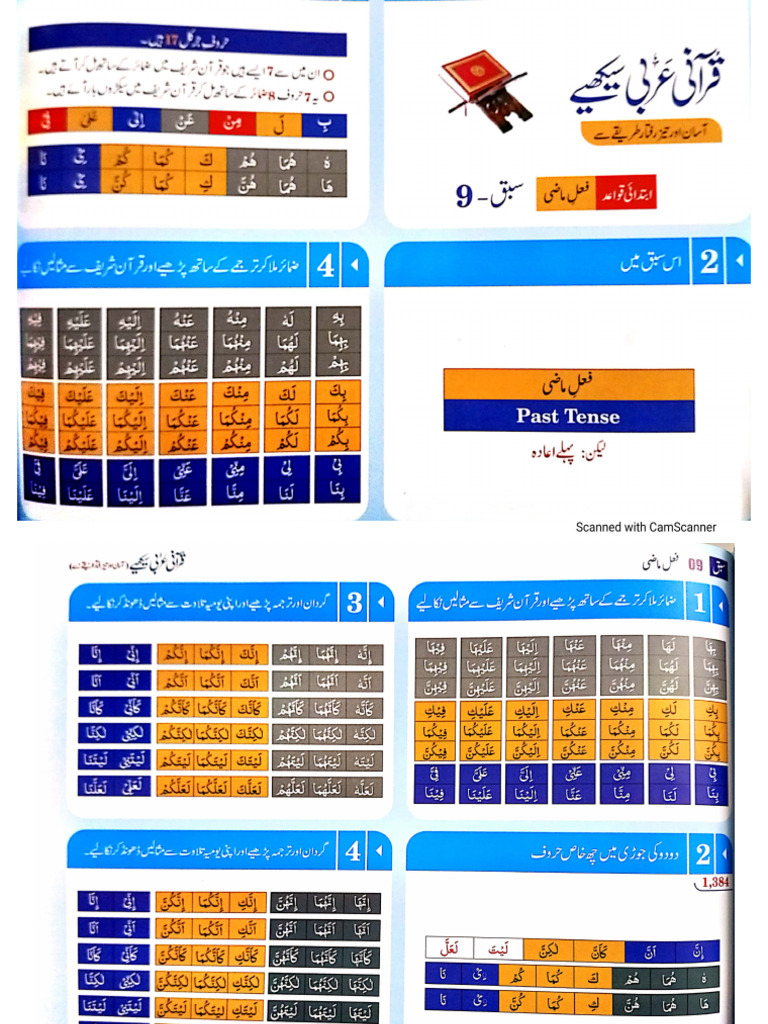 قرآنی عربی لیول ون جز 2 | PDF