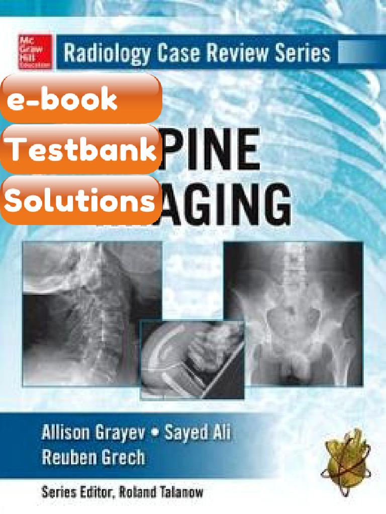 Testbank Radiology Case Review Series Spine Imaging Fast Download | PDF ...