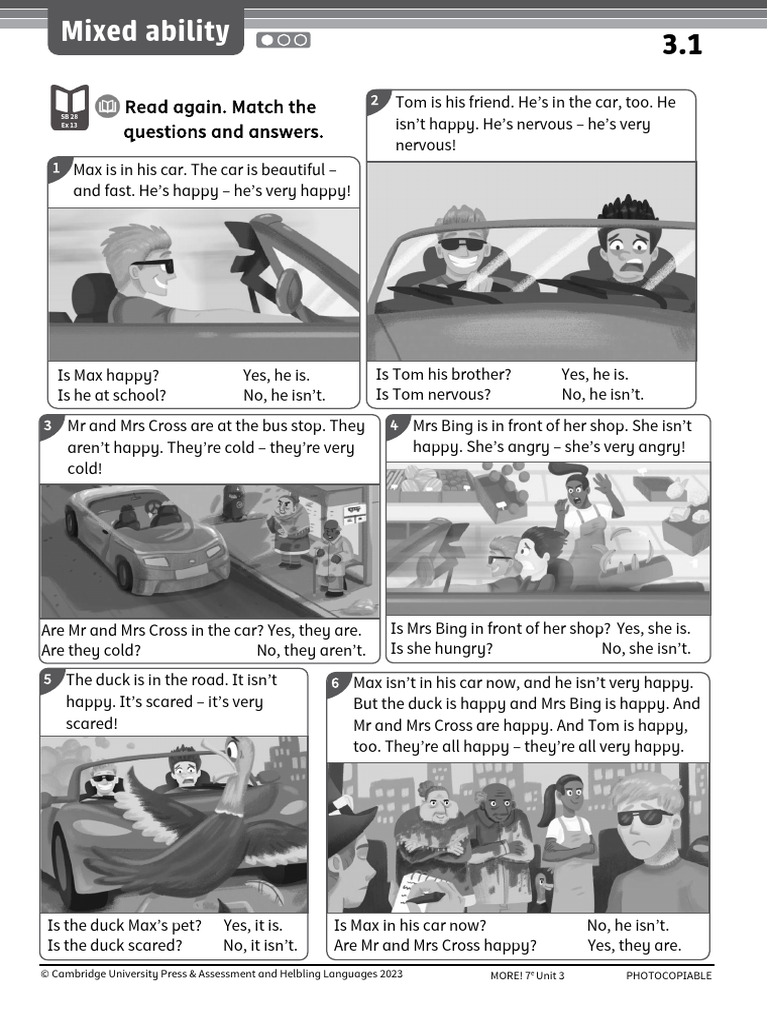 7e Unit 3 All Worksheets | PDF