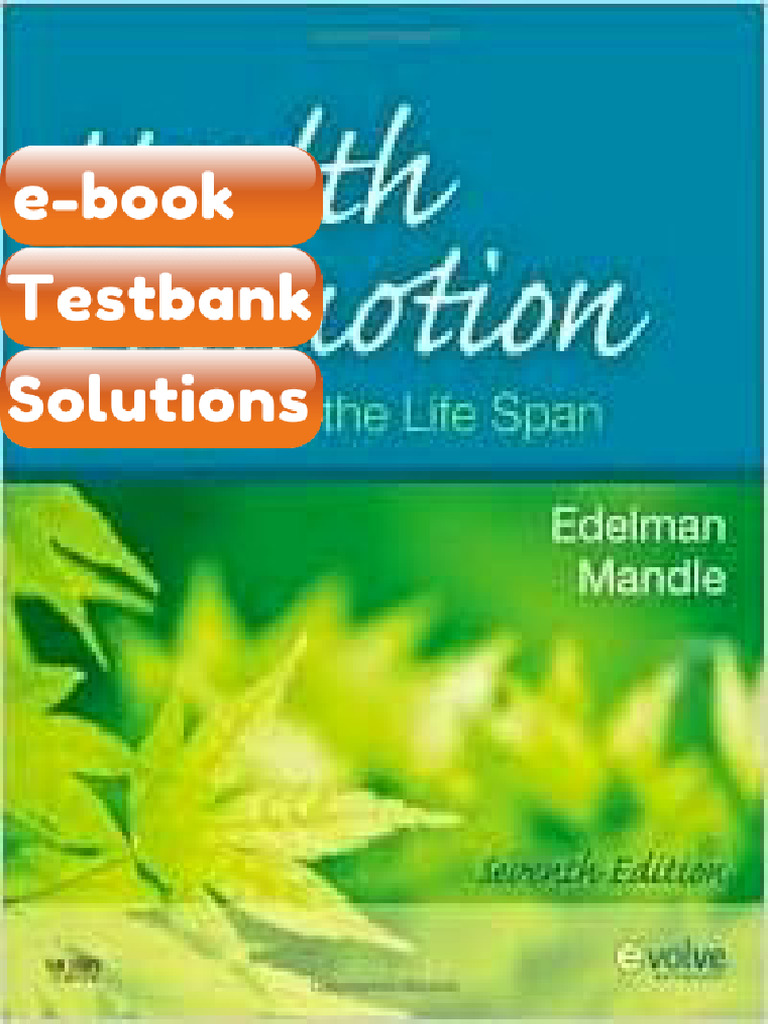 Health Promotion Throughout the Life Span 7th Edition by Carole Lium ...