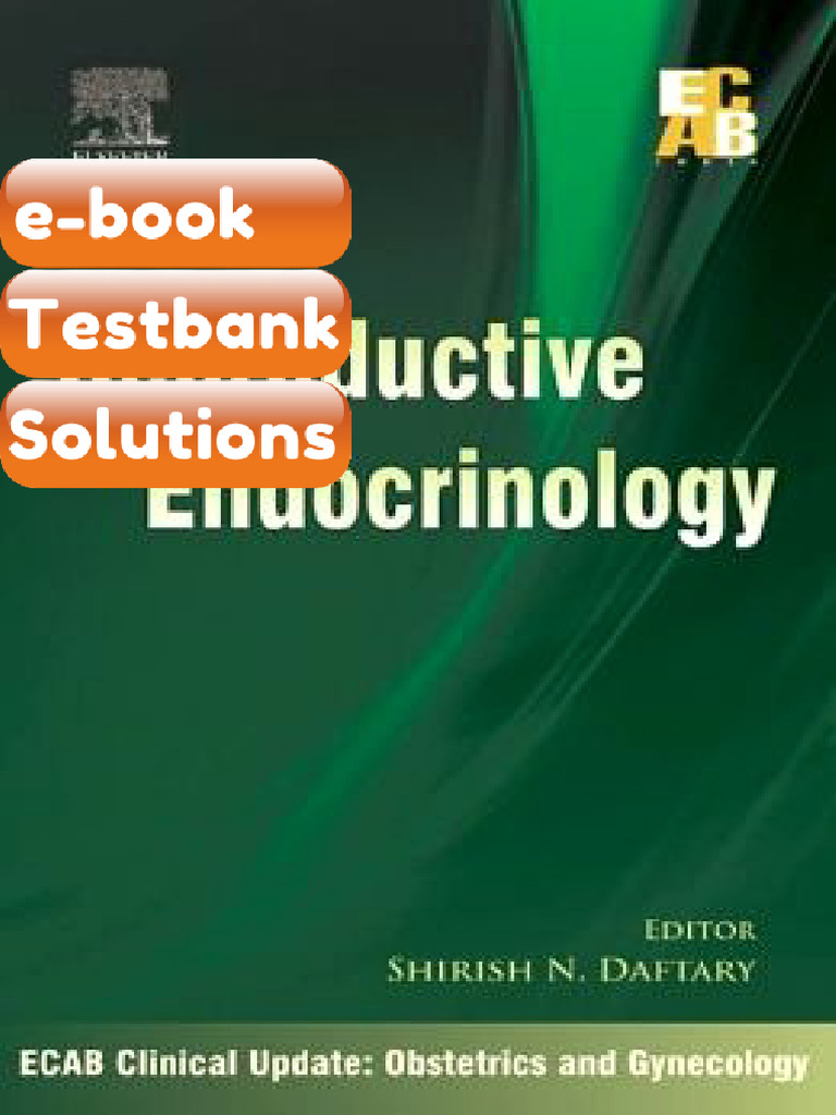 Testbank Reproductive Endocrinology ECAB Fast Download | PDF ...