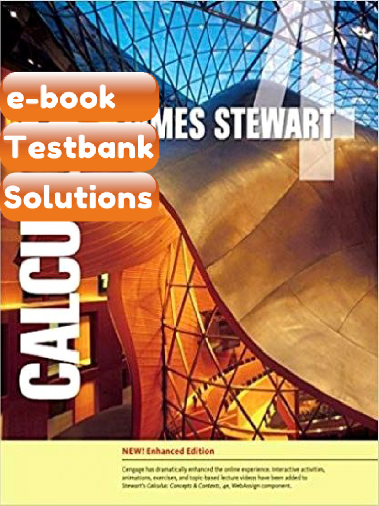Calculus Concepts and Contexts Enhanced Edition 4th Edition Testbank ...
