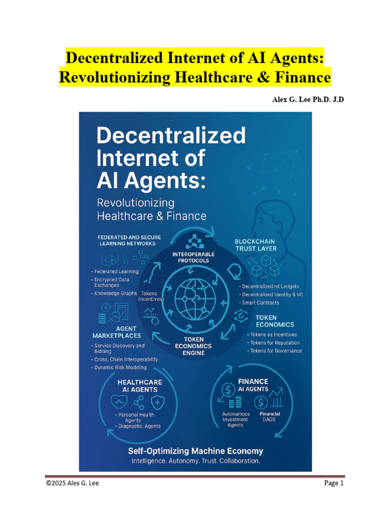 Decentralized Internet of AI Agents - Revolutionalizing Healthcare ...