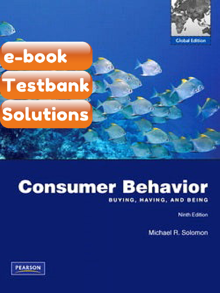 Testbank Consumer Behavior 9th Edition by Michael R Solomon Fast Download | PDF | Subscription ...