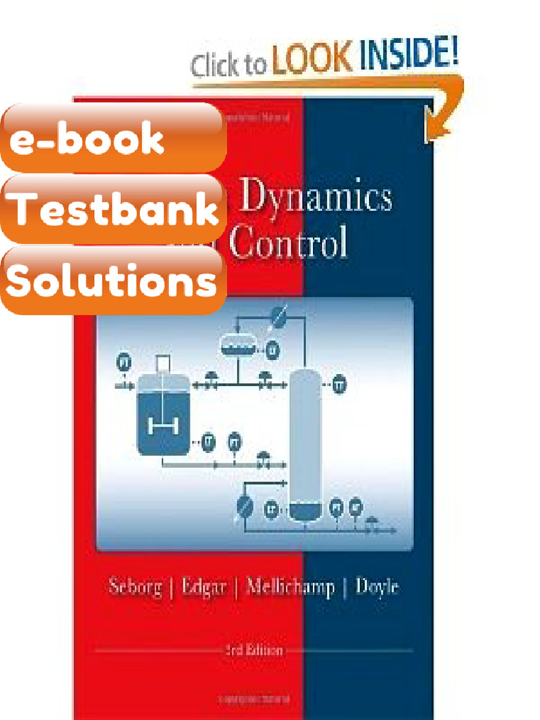 Testbank Process Dynamics and Control Seborg 3rd Edition Fast Download ...