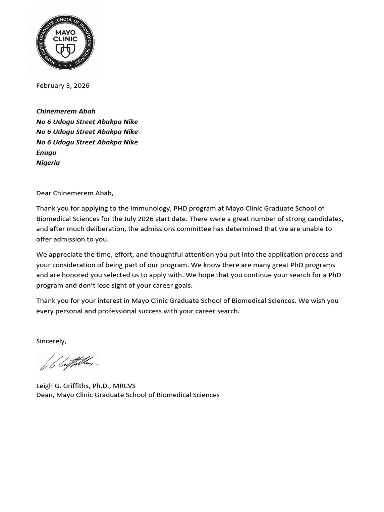 PHD Decision Letter | PDF