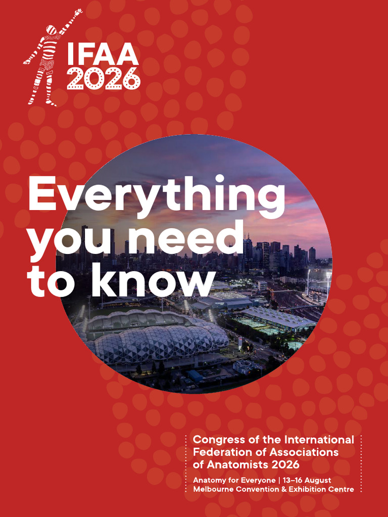 IFAA 2026 Information Booklet - Feb 2026 | PDF | Health Care | Biology