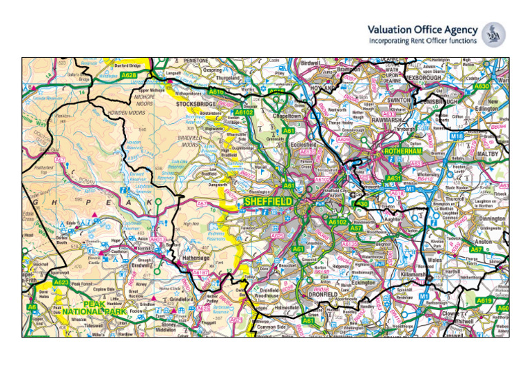 Sheffield Map | PDF
