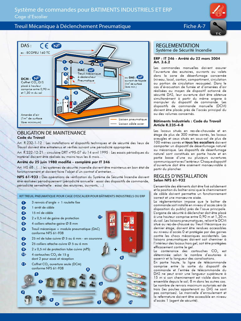 Ecodis Fichea7 | PDF | Protection incendie | Lutte contre l'incendie