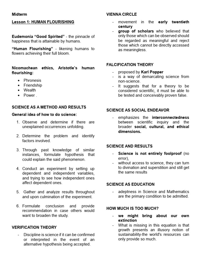 STS Midterm Reviewer | PDF | Aristotle