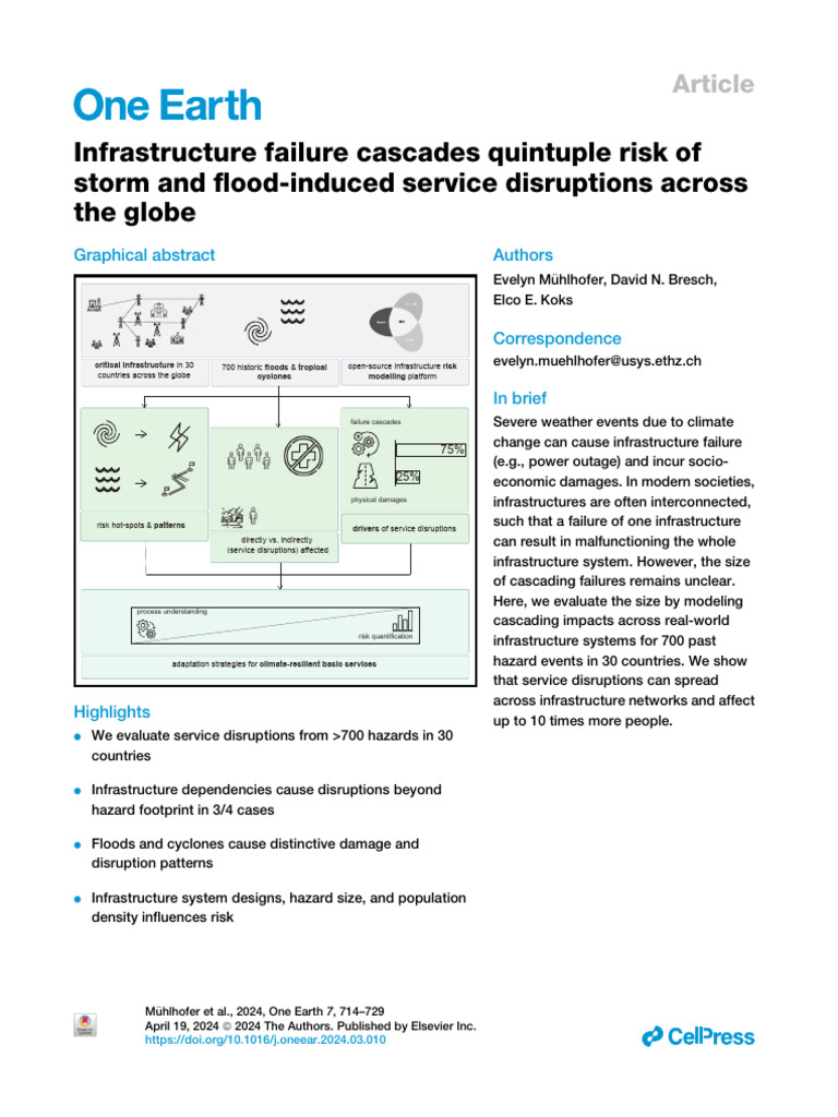 PIIS2590332224001398 | PDF | Flood | Tropical Cyclones
