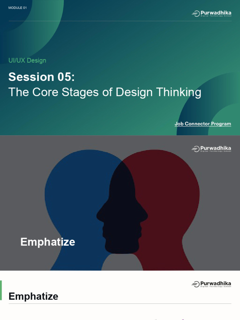 Session 05 - The Core Stages of Design Thinking | PDF | Usability | Design