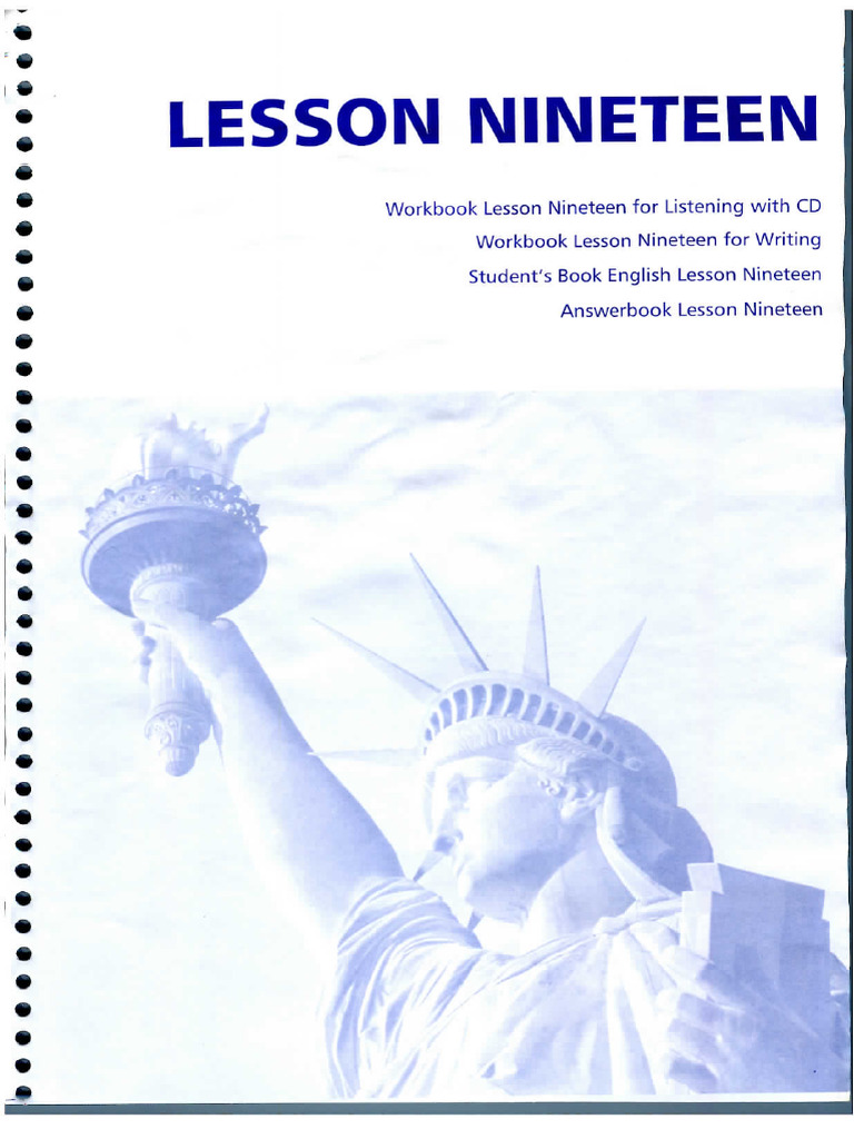 Leson 019 | PDF