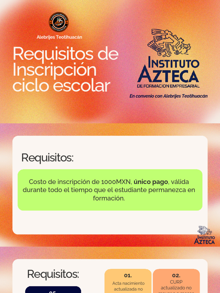 Instituto Azteca Alebrijes | PDF