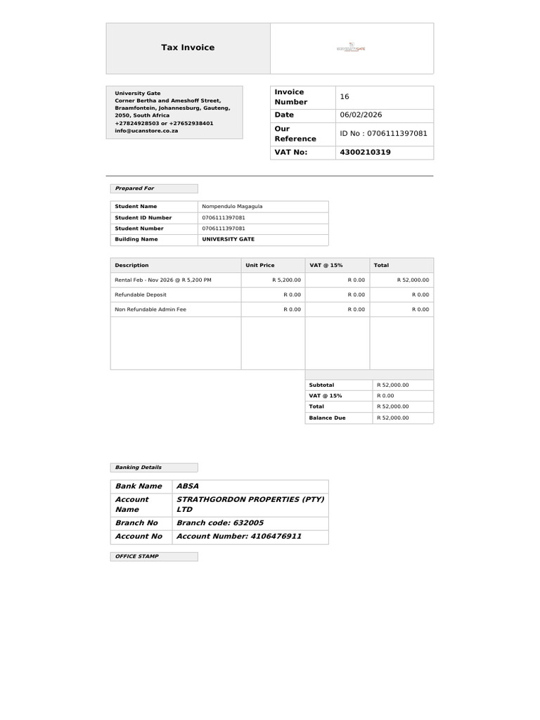 Invoice-16-U38B-4-22267-0706111397081 | PDF