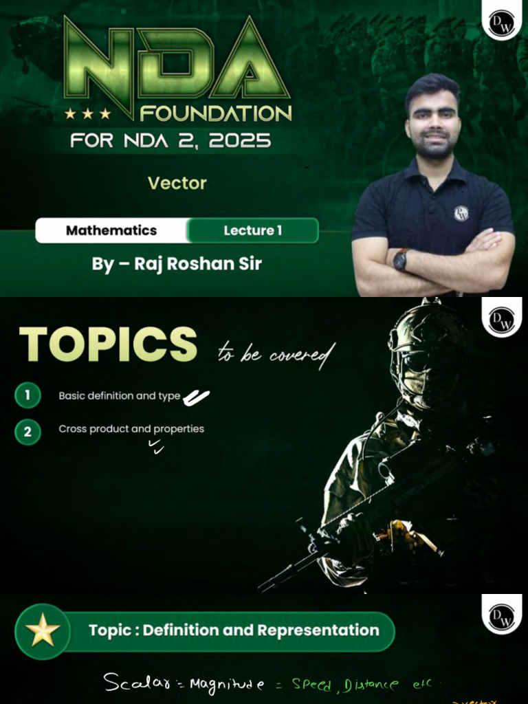 Vector 01 Class Notes.pdf | PDF