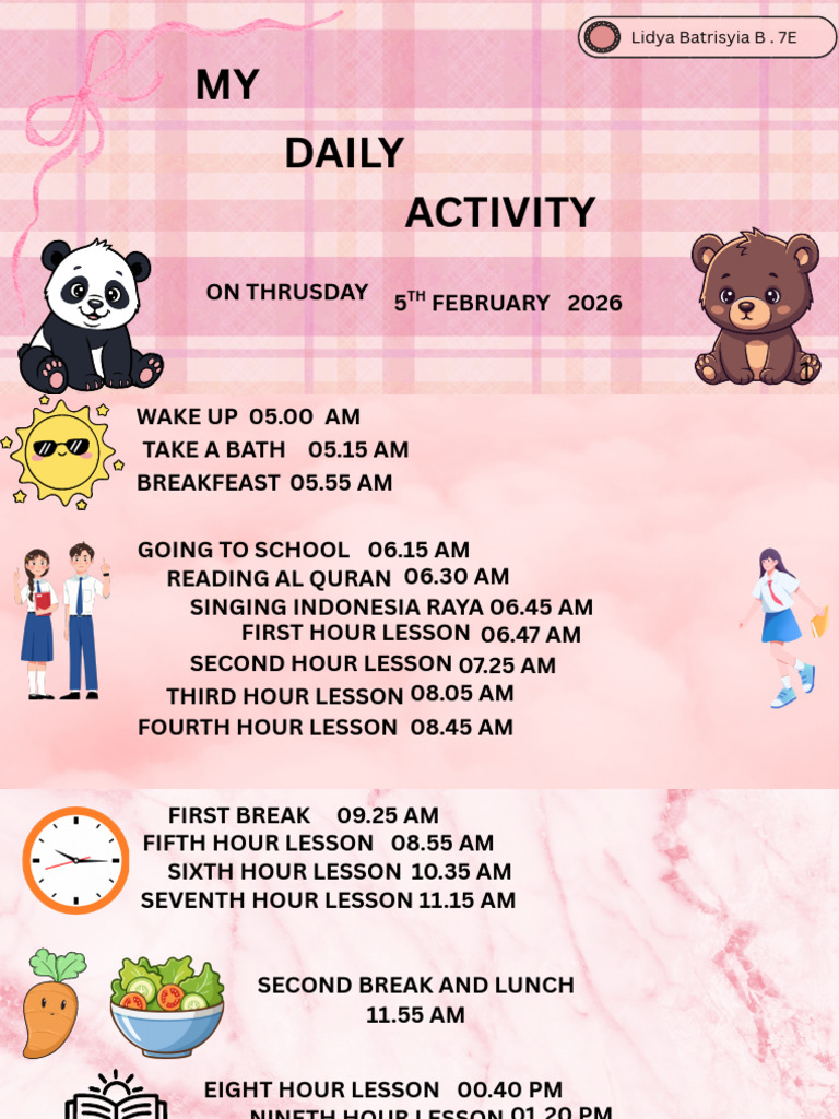 Daily Activity | PDF