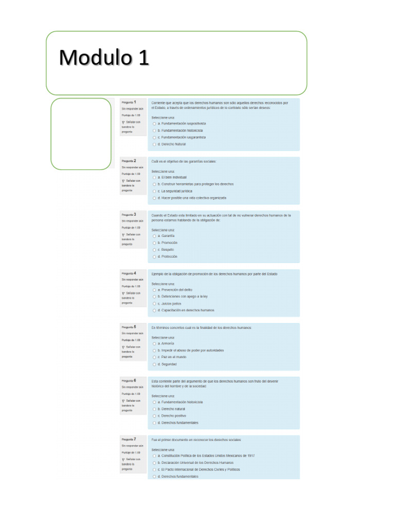 Modulo 1 | PDF