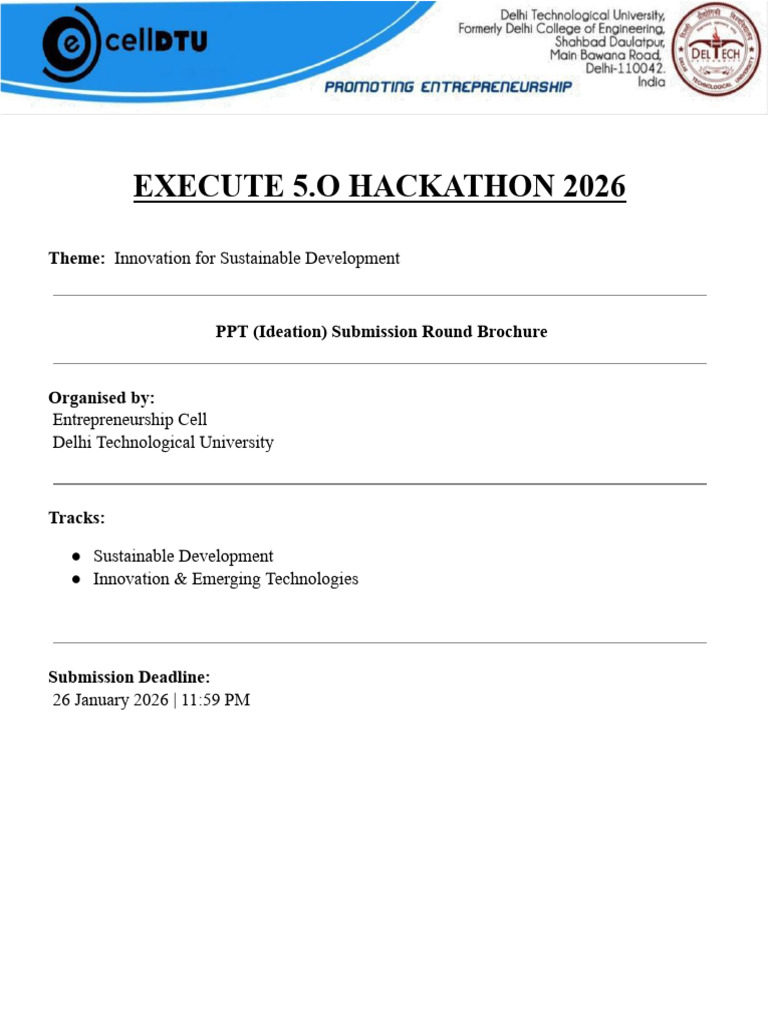 69770e7a22f47_Hackathon_Brochure_Final | PDF | Sustainability | Simulation