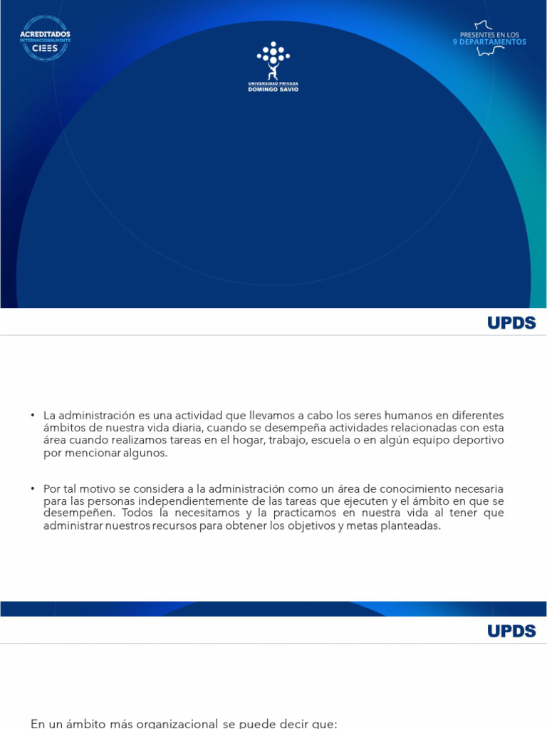 ADM I Fund Adm 1 | PDF | Planificación | Institución