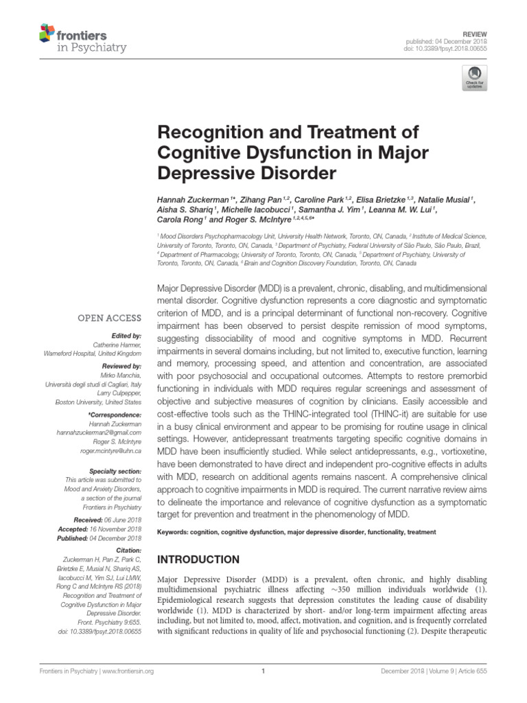 fpsyt-09-00655 | PDF | Major Depressive Disorder | Antidepressant