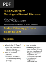 Mark Mattson's FE Exam Review Guide | PDF | Engineering | Civil Engineering