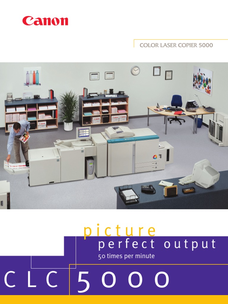 Clc5000 Broc | PDF | Image Scanner | Printer (Computing)