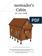 12x24 Homesteader's Cabin v1