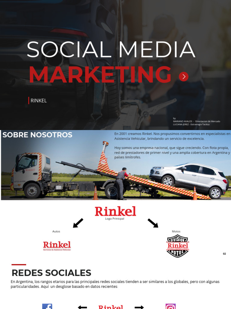 RINKEL - Marketing Presentation PDF | PDF | Marca | Buenos Aires