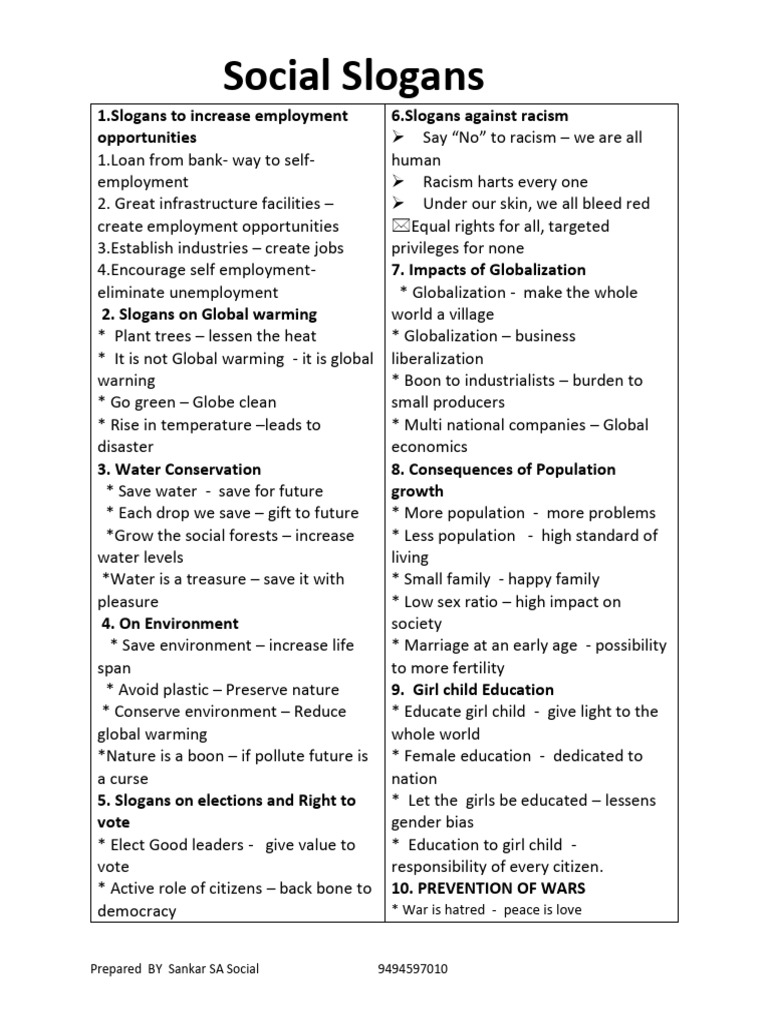 Slogans_compressed | PDF