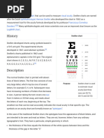 Free Printable Eye Test Charts | PDF | Visual Acuity | Clinical Medicine