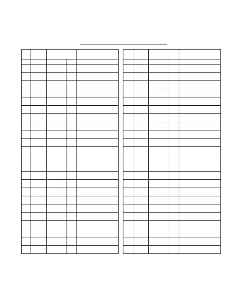 PG # PG # Date Description Date Description: Grade Info Write Grade in ...