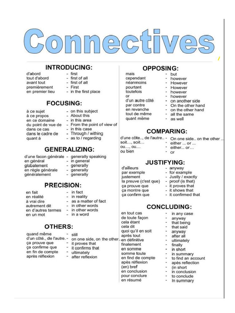 French Connectors | PDF