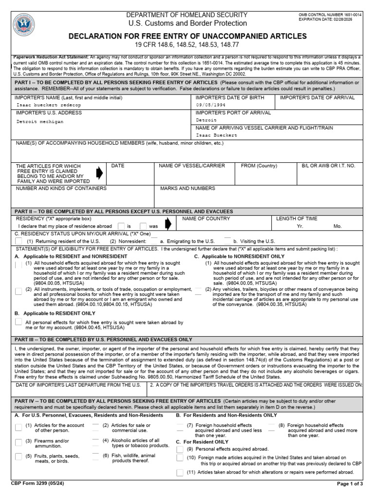 Ad Preferences | PDF | U.S. Customs And Border Protection | United ...