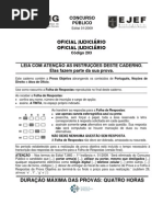 Fundep 2010 Tj Mg Oficial Judiciario Prova